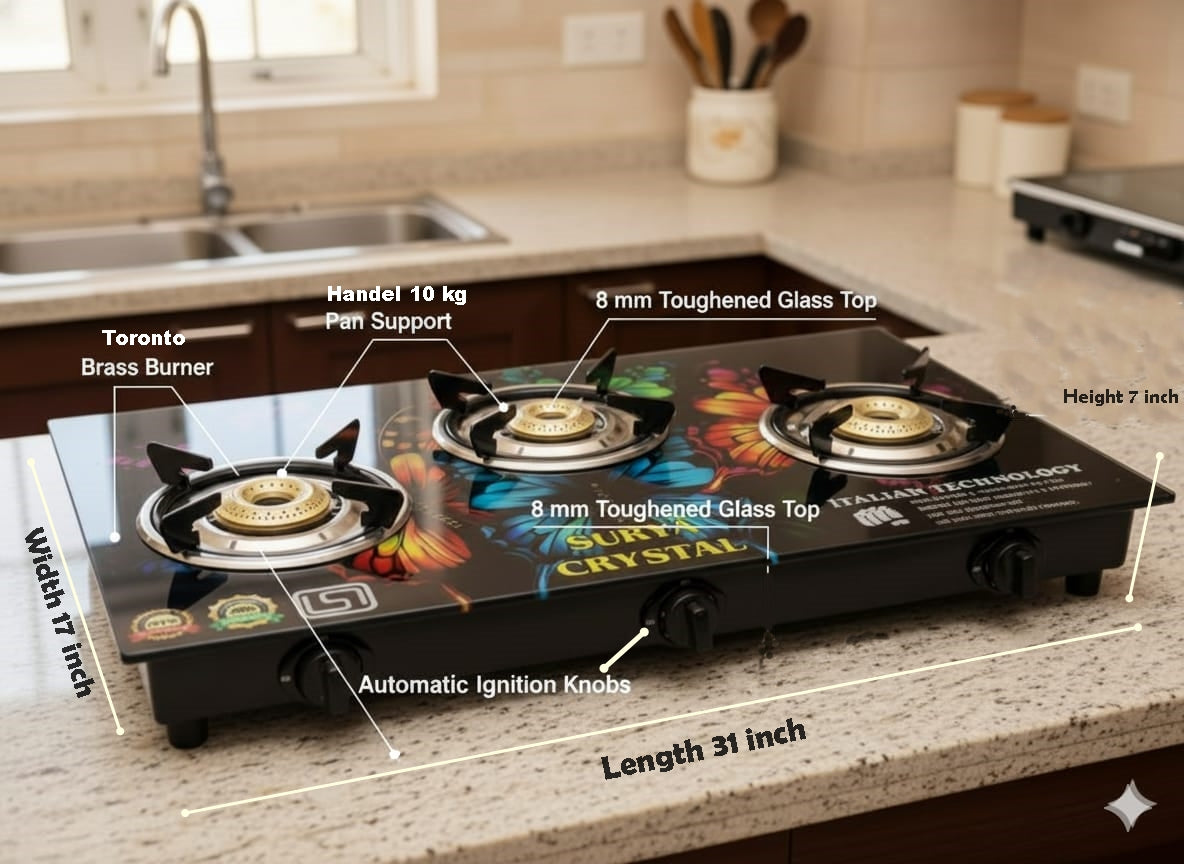 SURYA AUTOINGINTION GAS STOVE