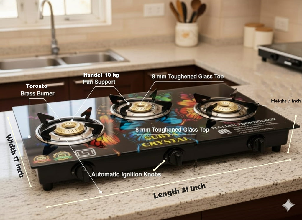 SURYA AUTOINGINTION GAS STOVE